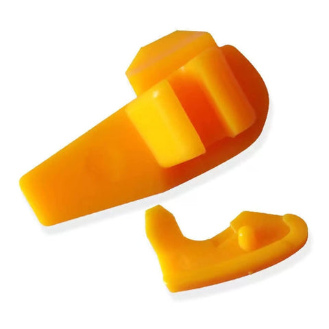 Durable Tire Changer Inserts Kit For Duck Head Mounts Nylon Rim Edge Guards And Plastic Demount Heads close-up view