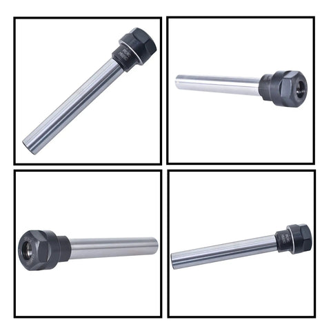 ER16 Straight Shank Collet For CNC Milling Tool Holder Five Eighth Inch Shank Diameter 4 Inch Long Shank 0.0003 Inch Tolerance. Multiple views.