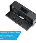 4 In 1 Foldable Battery Charging Hub For DJI Mavic 2 Pro Zoom Enterprise Drones with LCD indicator, black plastic design