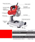 Top Shelf Mini Table Saw And Profile Cutting Machine delivering beast mode precision and 180mm saw blade for accurate cuts.