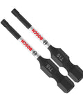 2 Pack 2 Inch Torx T15 Impact Screwdriver Bits Heavy Duty Impact Tough Power Bits With Extended Torsion Zone Hardened Core For 10x Life