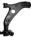 2Pc Front Lower Control Arm Set For Mazda 6 2014 Through 2021 And CX 5 2013 Through 2016 With Ball Joint Assembly Replacement Suspension Parts Built Tough For Daily Driving And Rugged Road Conditions. Black steel front lower control arm with ball joint