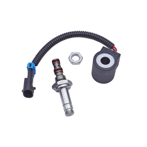 Beefed Up Heavy Duty Solenoid Coil And Hydraulic Spool Valve Stem Kit For Loader Repair Ready To Roll Compatible With A220 A300 A770