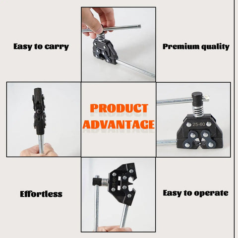 Heavy Duty Roller Chain Breaker Cutter Tool For Motorcycles Bicycles Go Karts And ATVs Fits Chains From 25 To 60 with product advantages