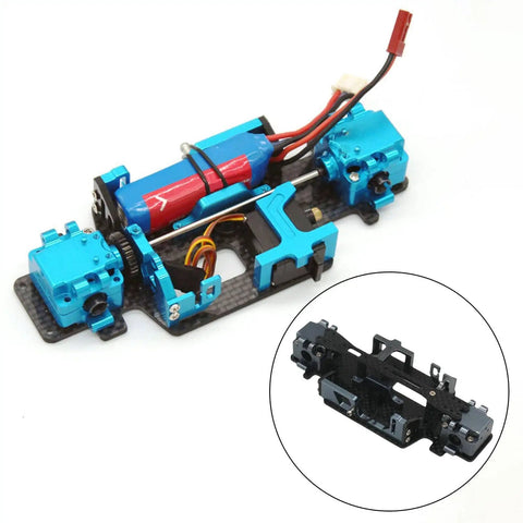 Carbon Fiber Chassis Motor Mount Plate For WLtoys K989 284131 RC 1 By 28 Scale Beefed Up Upgrade Kit Durable CNC Machined Replacement