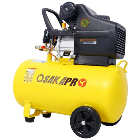Lmaoss 13 Gallon Air Compressor, 4.5HP Oil Lubricated Portable Electric Unit With Wheels, 115 Psi Max Pressure, Ultra Quiet For Garage Auto Repair Nailing Painting Tire Inflation And General Shop Projects