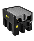 Portable Diesel Tank Built Tough, 58 Gallon Capacity With 12V Electric Transfer Pump, 10 GPM Flow Rate, 13.1 Ft Rubber Hose, Lockable Lid