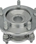 Front view of Front Wheel Hub And Bearing Assembly Pair For 2008 2021 Toyota Sequoia 4WD And 2007 2021 Toyota Tundra 4WD - Bolt-On.