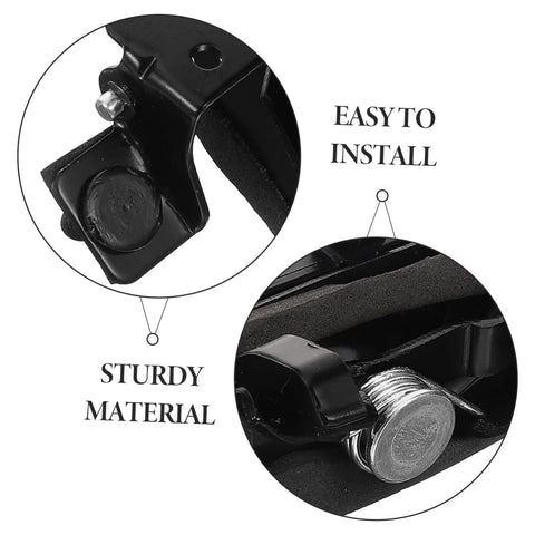 Universal Automotive Trunk Door Handle Replacement With Tough As Nails Construction And Quick Bolt On Install For Seamless Rear Hatch Latch Swap Across Nearly Every Make And Model