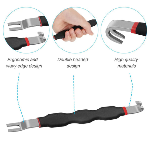 Double End Electrical Connector Removal Pliers for Cars and Trucks, No Fuss Terminal Separator Tool for Auto Wiring, Durable Easy Grip