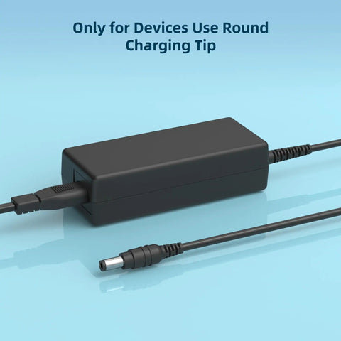AC Power Adapter For Korg Krome 88 Key Keyboard, Reliable Wall Charger Power Supply With Beefy Over Voltage, Over Current And Short Circuit Protections, 100 240V 50 60Hz, Go To Replacement For Studio And Live Use showing round charging tip