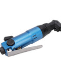 Tough As Nails Right Angle Pneumatic Grinder Spins At 9000Rpm with solid alloy steel construction for glass and ceramic work.