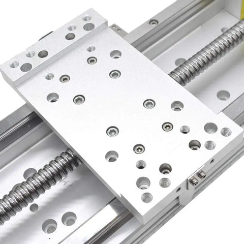 Beefed Up CNC Linear Rail Guide With 100mm Rails And 1605 Ballscrew SFU1605 Slide Stage For DIY CNC Kit close-up