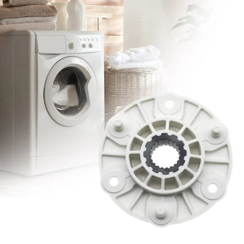 Washing Machine Rotor Assembly Replacement Part For MBF618448 Center Hub, ABS rotor hub shown with front-load washer