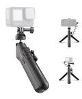 GoPro CapLock MantisPod Power 5000mAh Battery Grip Mount with Quick Release Charging Handle, 10m Magnetic Remote, tripod mode.