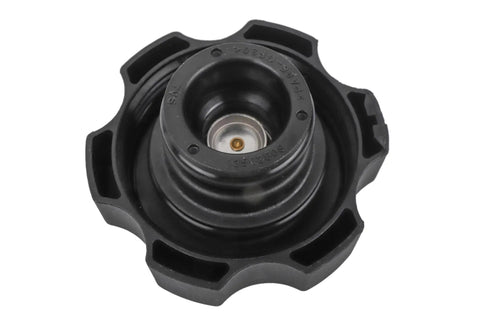 Close-up view of GM Original Equipment RC115 20 PSI Radiator Cap Fits Most GM Vehicles, High Pressure Seal To Prevent Overheat And Boiling.
