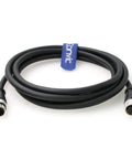 M12 A Code 12 Pin Male To Female Cable For Cognex Cameras Actuators And Sensors Industrial Ethernet And Fieldbus 2M, coiled view