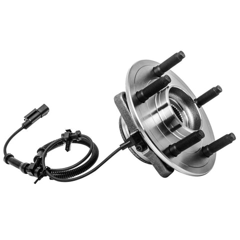 Front Wheel Hub And Bearing Assembly Pair For 2009 2010 2011 Ram 1500 5 Lug With ABS Left Or Right AUQDD 515126 Replacement OE Quality Plug And Play