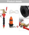 Killer Dust Removal System For Cutting Machines With Precision Water Spray Nozzle Kit And Ten Meter Hose showing nozzles and connecting parts.