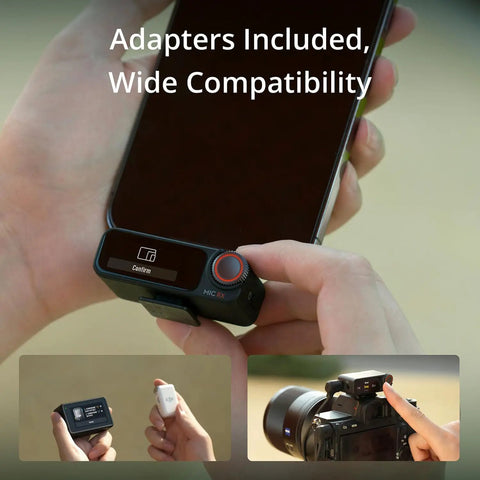 Wireless Lavalier Mic Kit With 2 Transmitters And 1 Receiver Charging Case Noise Canceling 820 Ft Range Plug And Play adapter shown