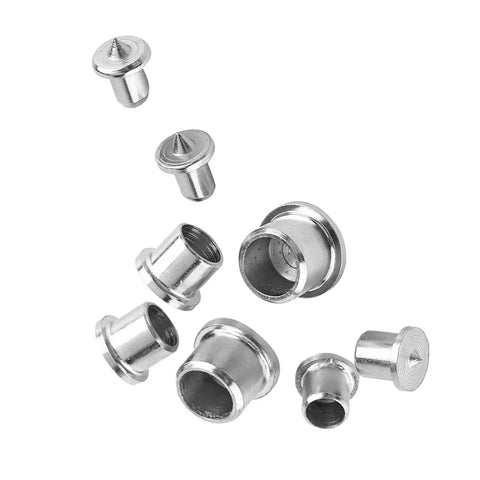 Pro Grade Steel Dowel Centers Set For Woodworking And Carpentry Hollow And Solid Dowel Markers 6mm 8mm 10mm 13mm Sizes Precise Alignment
