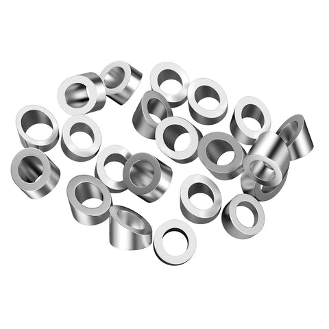 Scattered Thirty Degree Angled Beveled Cable Railing Washers With Five Sixteenth Inch Inside Diameter Stainless Steel Pack Of Twenty