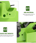 ProLevel Semi Automatic Heat Transfer Tape Dispenser Multi Roll Packing Stand With Precision AutoCut Blade close-up showing ABS material and smooth edges.