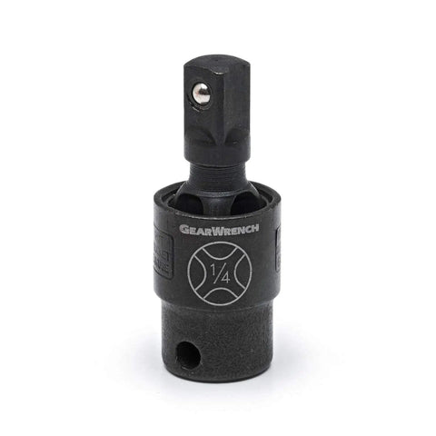Beefy X Core Pinless Impact Universal Joint Set Three Piece Drive Set With One Quarter Inch Three Eighths Inch And One Half Inch