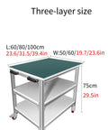 Tough As Nails Mobile Antistatic Workbench With Adjustable Height ESD Lab Table For Electronics, 60/80/100cm sizes.