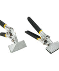 Two In One Metal Bending Pliers Set With Straight And Curved Jaw for 6.35mm Quarter Inch Sheet Metal Bender Hand Seamer.