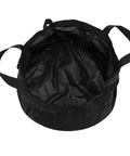 Collapsible Water Bucket For Camping And Outdoor Adventures, Easy Fold 8.5L Wash Basin With Storage Bag made of lightweight nylon
