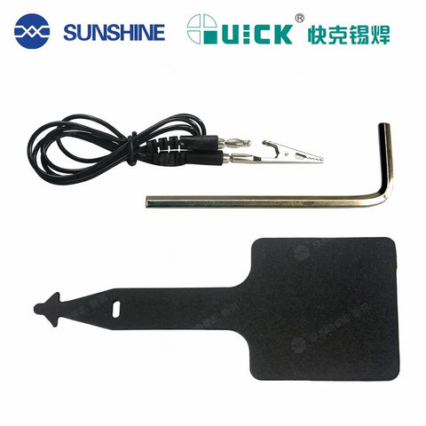 Accessories for 200W Hot Air Soldering Station For SMD Rework And Phone PCB Repair with Silent Twin Stage Brushless Blower