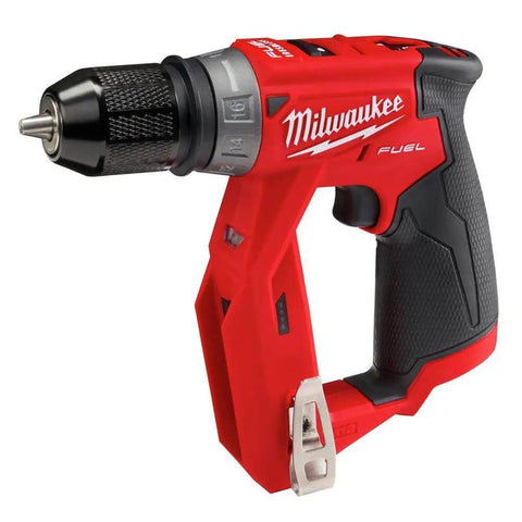 Kickass Brushless Installation Drill And Driver Cranking Out Heavy Duty Torque With Zero Drag In Tight Spots Tool Only Renewed Gear, black and red cordless design.