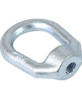 Heavy Duty Built Tough Half Inch 13 Bail Tap Thread Eye Nut UNC Standard Lifting Ring Eye Nut Hot Dipped Galvanized Drop Forged Carbon Steel Fastener Four Pack Zadery