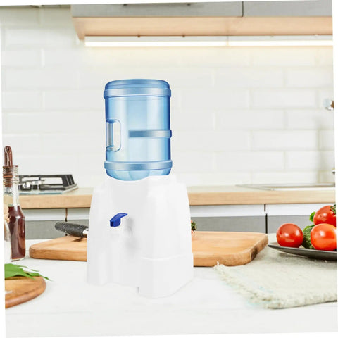 Go-To Mini Desktop Cold Water Dispenser With Built In Tap on kitchen counter