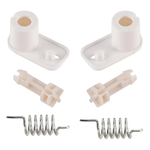 Freezer Door Hinge Replacement Kit For Dometic 3 Way Fridges RM2350 RM2301 RM2330 RM2553 RM2356 With Left And Right Spring Housings And Springs