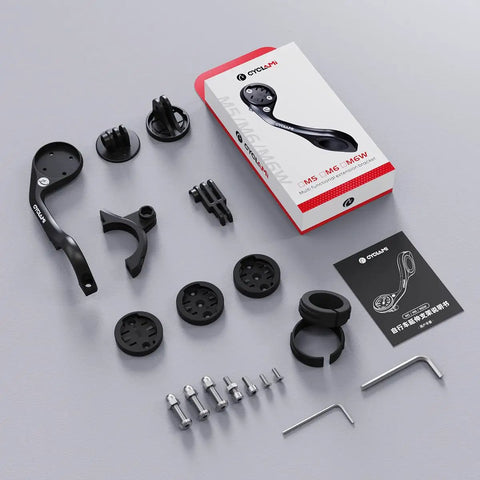 Out Front Bike Mount For Garmin And More Multi Position Extension Holder For 25 Point 4 Mm And 31 Point 8 Mm Handlebars Fits Wahoo Bryton