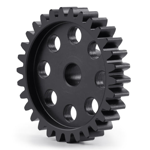 8Mm Bore Steel Pinion Gear Set 22T To 30T For 1 To 5 X Maxx 6S 8S XRT 1 By 6 8S Monster 4WD And 1 By 10 E Revo Upgrades 30T Beefy Metal Build Easy Install Optimized For Heat Management On High Speed Runs