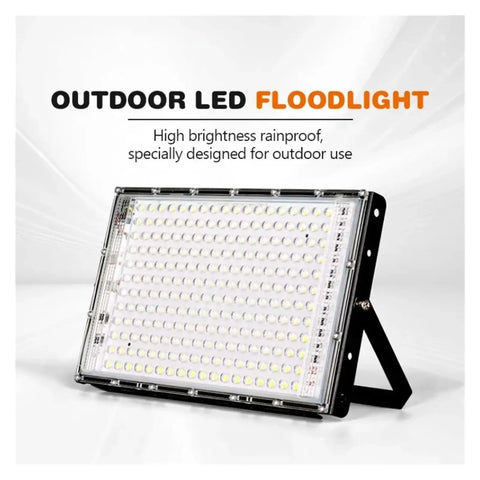 JUDYSSY 50W 100W 150W Outdoor Led Floodlight Ip65 Waterproof Spotlight with high brightness, designed for outdoor use.