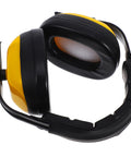 Adjustable Yellow Noise Blocking Ear Defenders For Shooting And Industrial Jobs With Slap Up Soundproof Earmuffs for hearing protection view.