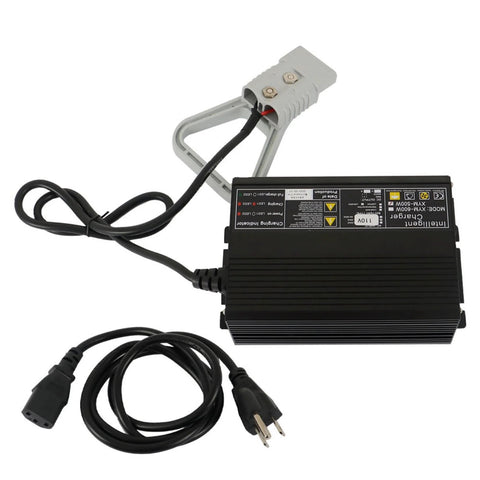 24V 15A Floor Scrubber And Pallet Jack Battery Charger With SB175 Red Connector Delivers Fast 15 Amp Charge Replacement For Tennant T3 T5 T7 T300 Industrial Floor Care Equipment