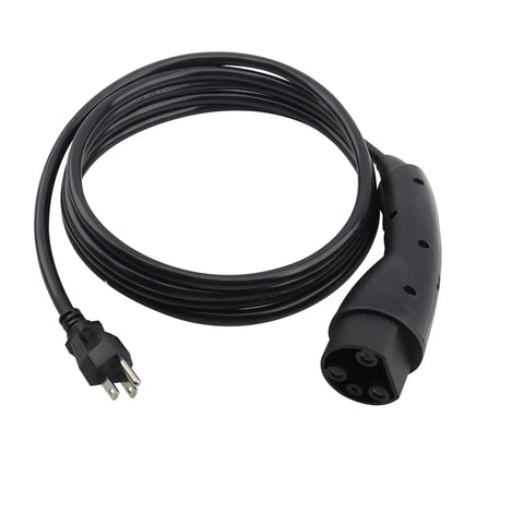 Rugged Golf Cart Charging Power Cord Straight Up Reliable 120 Volt 3 Pin Replacement Charge Cable Assembly for Evolution Icon Ev Models.