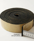 Foam Pipe Wrap Insulation Tape Two Inch By One Eighth Inch By Thirty Foot Four Pack Self Adhesive Thermal Wrap roll with ruler