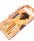 Air Gun Cleaning Kit For.177 And.22 Caliber Pistols And Rifles, Includes Cleaning Rods, Brushes, Mops, Jags in clear case