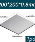 304 Stainless Steel Plate Precision Cut Flat Sheet Metal Panel For Industrial Use Heavy Duty Corrosion Resistant Durable