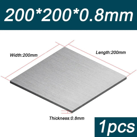 304 Stainless Steel Plate Precision Cut Flat Sheet Metal Panel For Industrial Use Heavy Duty Corrosion Resistant Durable