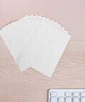 12 Pack Vinyl Wall Repair Patches Self Adhesive Tape For Quick Home Fixes displayed on desk