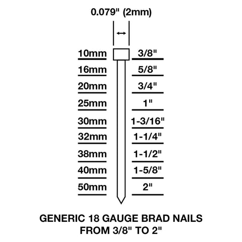 Pro Grade Pneumatic Brad Nailer Built Tough For Zero Stress Finish Work And Trim Install With An Adjustable Metal Belt Hook And Quick Connect Swivel Fitting For 18 Gauge 2 Inch Brads