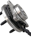 Front Wheel Bearing Hub Assembly 515117 for Ford F150 2009 2010 2WD Front Left and Right, 6 Bolt Hubs With ABS Sensor