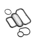 VTEC Solenoid Gasket Spool Valve Kit With Filter Screen For Honda Civic 2001 To 2005 Rubber Metal 3 Piece Replacement Set